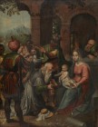 FLÄMISCHER KÜNSTLER 17. JH.

Anbetung der Heiligen drei Könige

Öl auf Holz, 64,2 x 49,5 cm

Provenienz:
Schweizer Privatsammlung