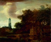 *
DANIEL VOSMAER
tätig 2. Hälfte 17. Jh.

Landschaft mit Blick auf Delft

Öl auf Eichenholz, 41 x 49 cm

Gutachten:
Walther Bernt, München, 6. Februar...