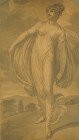 ENGLISCHE SCHULE ENDE 18. JH.

Junge Frau in wallendem Gewand

Lavierte Tusche auf braunem Papier, 38 x 22 cm

Provenienz:
Collection E. Chambon, Genè...