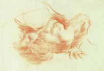 GAETANO GANDOLFI
San Matteo della Decima 1734-1802 Bologna

Figurenstudie

Rötelzeichnung, 21 x 29 cm

Provenienz:
Collection E. Chambon, Genève