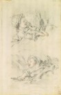 *
JEAN-MICHEL MOREAU
eigentlich MOREAU LE JEUNE
Paris 1741-1814 Paris

Studien der schlafenden Françoise, Töchterchen des Künstlers

Unten rech...