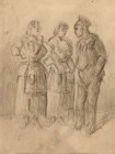 *
CONSTANTIN GUYS
Vlissingen 1805-1892 Paris

Matrose und zwei leichte Mädchen

Bleistift, laviert, LM 17,5 x 13 cm, unter Passepartout, gerahmt...