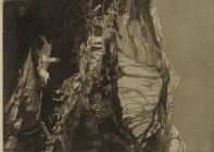 *
MAX KLINGER
Leipzig 1857-1920 Grossjena

"Mondnacht"

Aus der Folge "Intermezzi"/Opus IV.
Aquatintaradierung, 36 x 26 cm, BG 41,5 x 30 cm, in Passep...