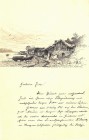 *
LUDWIG MUNTHE
Aaro 1841-1896 Düsseldorf

Eigenhändiger Brief und Federzeichnung 1888

Kurzer Lebenslauf  und Empfehlung, Federzeichnung als Briefkop...