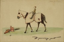 *
RUDOLF PICK
Wien 1865-1915 Wien

"A promising youth"

Unten links im Stein monogrammiert "RP".
Aquarellierte Lithographie, LM 38 x 59 cm, gerahmt, s...