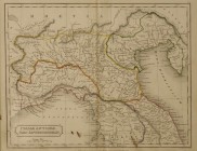 ENGLISCHE SCHULE 19. JH.

Norditalien

Bezeichnet "Italiae Antiquae. Pars Septemtrionalis"und "I Sidy Hall del. et sculp." London, 1829.
Kupferstichka...