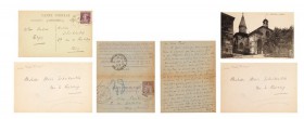 LÉON-PAUL FARGUE
Paris 1876-1947 Paris

2 eigenhändige Schreiben und eine Ansichtskarte mit Unterschrift

Französischer Dichter. Ein Schreiben adressi...
