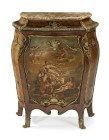*
Vernis Martin-Halbschrank im Louis XV.-Stil, Frankreich, um 1900

Edelholzfurnier und reiche Bronzebeschläge. Eintürig, gebauchte Form. Die Türe bem...
