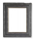 *
Rahmen, Barock, Holland, 17./18. Jh.

Ebenisiertes Holz. Profilierte Rechteckform mit Flammleistenmotiv. Aussen: 73 x 60 cm, Innen: 51,5 x 38,5 cm