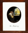 *
JOHANN HEINRICH LIPS
Kloten 1758-1817 Zürich

"Die Hoffnung"

Unten mittig bezeichnet "Die Hoffnung".
Hinterglas, 31 x 24 cm