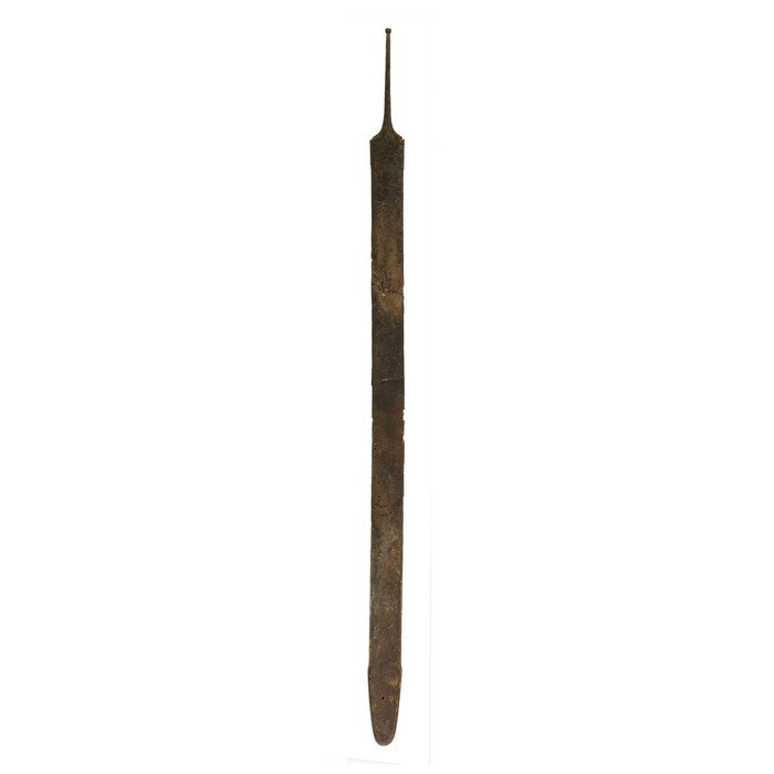 Schwert, Latènezeit, 3.-2. Jh. v. Chr.

Z 2
L 105 cm

Alt restaurierter Bodenfun...