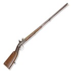 Steinschloss-Doppelflinte, französisch, um 1800

Z 2
L 126 cm

Rundläufe (L 88 cm), Kal. 14mm, Kammerdrittel mit Messingauflage, Visier und Messingkor...