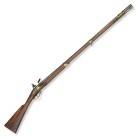 Steinschlossgewehr, deutsch, um 1750

Z 2
L 139,5 cm

Rundlauf (L 101,3 cm), Kal. 18,5 mm, Kammerbereich oktogonal, Oberseite mit Kronenmarke. Schloss...