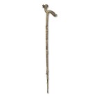 Ritualstab, Himalayaregion, 20. Jh.

Z 2
L 101 cm

Gegossener Stab aus Buntmetall (Bronze/Messing) mit mythologischer Symbolik und Knaufstück in Form ...