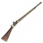Schnappschlosskarabiner, osmanisch, 2. Hälfte 17. Jh.

Z 2
L 101,7 cm

Aus tordierten "Damast-"Stäben fein gewickelter Oktogonallauf (L 63,8 cm), Kal....