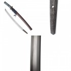 Wakizashi, japanisch, um 1600, Tamba no Kami Yoshimichi

Z 1-2
L 59 cm

Kanteishô, weisses Papier der NBTHK, klassifiziert als "Kichou Tôken" ("wertvo...