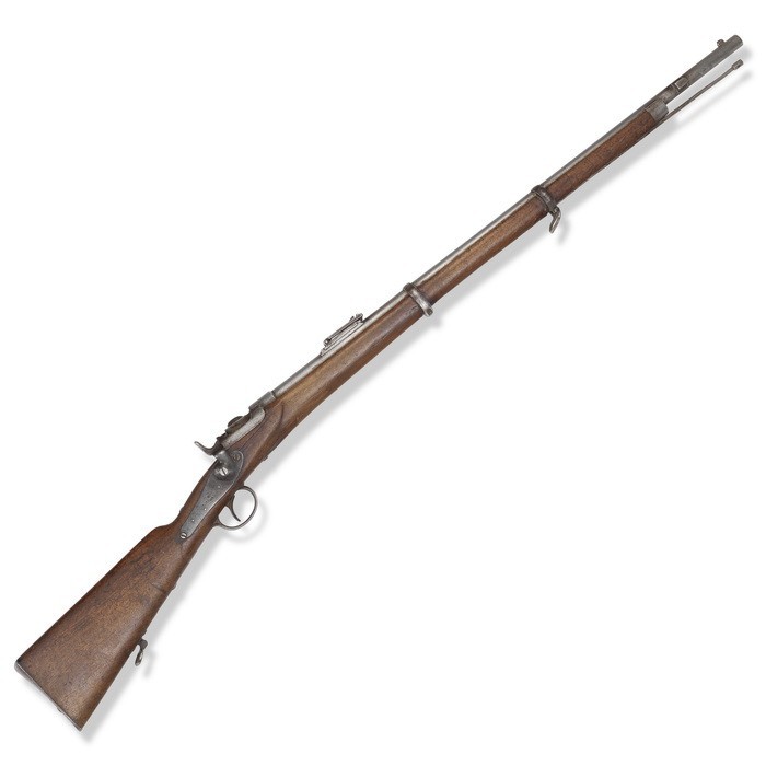 Perkussionsgewehr, österreichisch, M 1867, Werndl

Z 2
L 127 cm

Infanterie, Hin...