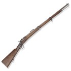 Perkussionsgewehr, österreichisch, M 1867, Werndl

Z 2
L 127 cm

Infanterie, Hinterlader Syst. Werndl. Rundlauf (L 80 cm), Kal. 11,9 mm,  Waffennr. 86...