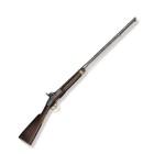 Perkussionsgewehr, schweizerisch, um 1842

Z 2
L 104,5 cm

In der Art des Kadettengewehrs kant. Mod. 1842. Rundlauf (L 68,8 cm), Kal. 8,5 mm. Schlossp...