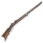 Perkussionsstutzer, schweizerisch, um 1840, Bern

Z 2
L 128 cm

Rundlauf (L 89,3 cm), Kal. 16,7 mm, Kammerbereich oktogonal, Waffennr. 879, Kantonssch...