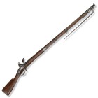 Steinschloss-Hausgewehr, um 1770, Malters, Luzern

Z 2
L 137 cm

Rundlauf (L 103,7 cm), Kal. 18,5 mm, Kammerviertel oktogonal, Oberseite bez. "G . MAL...