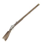 Perkussionsgewehr, kant. Ord. 1820/40, Schwyz

Z 2
L 119,5 cm

Kal. 15 mm, Waffennr. 74. Schlossplatte sig. "F A". Gezogener Oktogonallauf, Oberseite ...