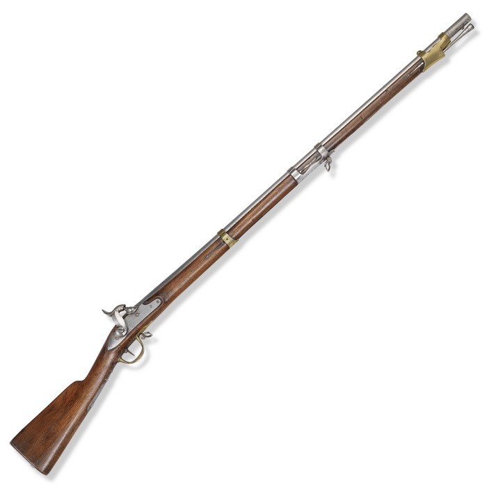 Perkussionsgewehr, Ord. 1817/42, Bern

Z 2
L 142,5 cm

Rundlauf (L 103 cm), Kal....