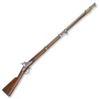 Perkussionsgewehr, Ord. 1817/42, Bern

Z 2
L 142,5 cm

Rundlauf (L 103 cm), Kal. 18 mm, Waffennr. 1100, eidg. Kantonsschlag Bern, Kontrollstempel und ...