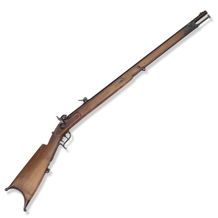 Perkussionsstutzer, eidg. Ord. 1851, deutsche Kopie um 1975

Z 1-2
L 126 cm

Sch...