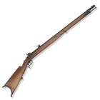 Perkussionsstutzer, eidg. Ord. 1851, deutsche Kopie um 1975

Z 1-2
L 126 cm

Schützenwaffe. Rundlauf (L 84 cm), Kal. 10,4 mm, Waffennr. 0988, Kammervi...