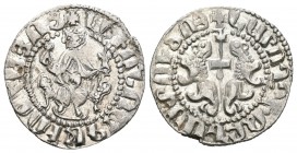 Armenia. León I. Tram. 1198-1219. (Ac-289). Ag. 2,98 g. EBC-. Est...50,00.