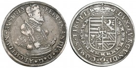Austria. Ferdinand II. Taler. 1564-1595. (Dav-8099). Ag. 28,49 g. MBC+. Est...120,00.