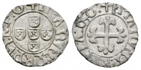 Portugal. Manuel I. 1/2 vintem. (1495-1521). Lisboa. (Gomes-18.05). Ag. 1,01 g. EBC-. Est...80,00.