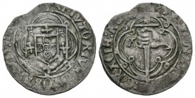 Portugal. Alfonso V. Espadim. (1438-1481). Lisboa. (Gomes-tipo 20). Ag. 1,85 g. MBC+. Est...170,00.