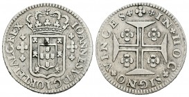 Portugal. Joao V. 6 vintens. 1706-1750. Lisboa. (Km-178). (Gomes-69.02). Ag. 3,50 g. MBC. Est...30,00.
