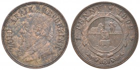 Sudáfrica. 1 penny. 1892. (Km-2). Ae. 9,48 g. EBC+. Est...25,00.