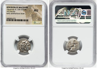 MACEDONIAN KINGDOM. Alexander III the Great (336-323 BC). AR drachm (18mm, 12h). NGC AU. Posthumous issue of Abydus, ca. 310-301 BC. Head of Heracles ...