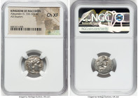 MACEDONIAN KINGDOM. Alexander III the Great (336-323 BC). AR drachm (18mm, 12h). NGC Choice XF. Lifetime issue of Abydus(?), ca. 328-323 BC. Head of H...