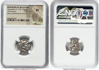 MACEDONIAN KINGDOM. Alexander III the Great (336-323 BC). AR drachm (16mm, 12h). NGC XF. Posthumous issue of Abydus, ca. 310-301 BC. Head of Heracles ...