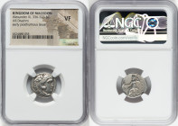 MACEDONIAN KINGDOM. Alexander III the Great (336-323 BC). AR drachm (18mm, 12h). NGC VF. Posthumous issue of Colophon, ca. 310-301 BC. Head of Heracle...