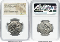 BITHYNIA. Calchedon. Ca. 260-220 BC. AR tetradrachm (30mm, 16.65 gm, 10h). NGC Choice XF 5/5 - 2/5. Posthumous issue in the name and types of Lysimach...