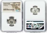 Gordian III (AD 238-244). AR denarius (20mm, 6h). NGC Choice AU. Rome, 4th issue, AD 241-243. IMP GORDIANVS PIVS FEL AVG, laureate, draped and cuirass...
