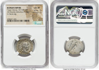 Trajan Decius (AD 249-251). AR antoninianus (23mm, 3.58 gm, 1h). NGC Choice XF 5/5 - 3/5. Rome. IMP C M Q TRAIANVS DECIVS AVG, radiate, cuirassed bust...