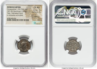 Constantine I the Great, as Augustus (AD 307-337). AE3 or BI nummus (17mm, 2.83 gm, 12h). NGC Choice AU 5/5 - 4/5, Silvering. Trier, 2nd officina, AD ...