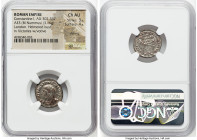 Constantine I the Great, as Augustus (AD 307-337). AE3 or BI nummus (18mm, 3.16 gm, 5h). NGC Choice AU 3/5 - 4/5, Silvering. London, AD 319. IMP CONST...