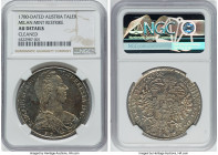 Maria Theresa 3-Piece Lot of Certified Restrike Talers 1780-Dated NGC, 1) Taler - AU Details (Stained), Milan Mint 2) Taler - UNC Details (Cleaned), G...