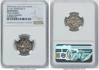 Kings of All England. Aethelred II (978-1016) Penny ND (c. 997-1003) AU Details (Peck Marked) NGC, London mint, Long Cross Type, S-1151. 1.49gm. From ...