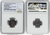 Richard I, the Lionheart Penny ND (1189-1199) XF Details (Environmental Damage) NGC, London mint, S-1347. 1.28gm. From the Historical Scholar Collecti...