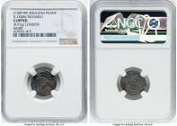 Richard I, the Lionheart Penny ND (1189-1199) Clipped NGC, London mint, Henri as moneyer, S-1348A. 0.91gm. From the Historical Scholar Collection HID0...