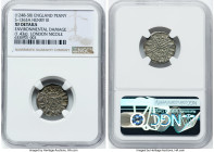 Henry III (1216-1272) Penny ND (1248-1250) XF Details (Environmental Damage) NGC, London mint, Nicole as moneyer, Class 3bc, S-1363A. 1.43gm. From the...
